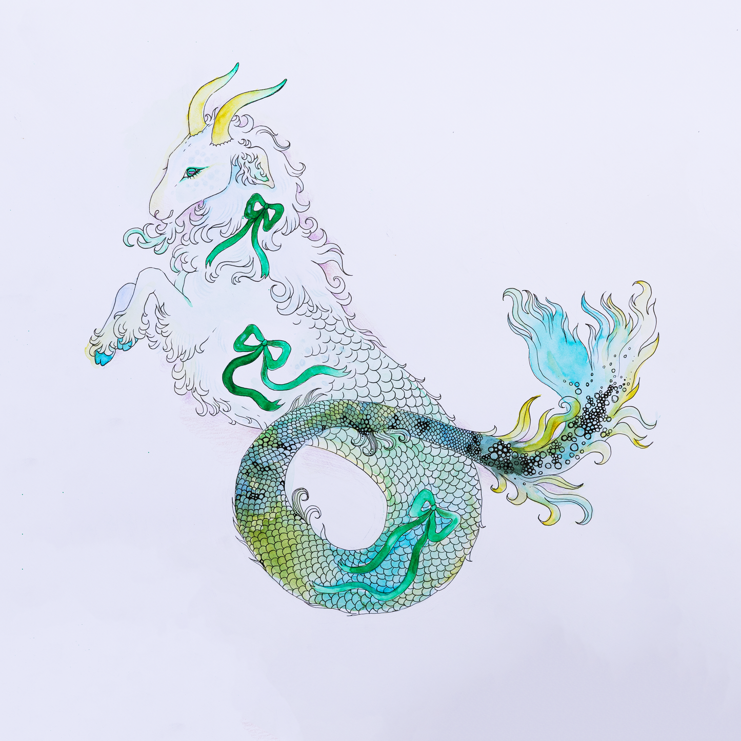 Capricorn Zodiac Sticker