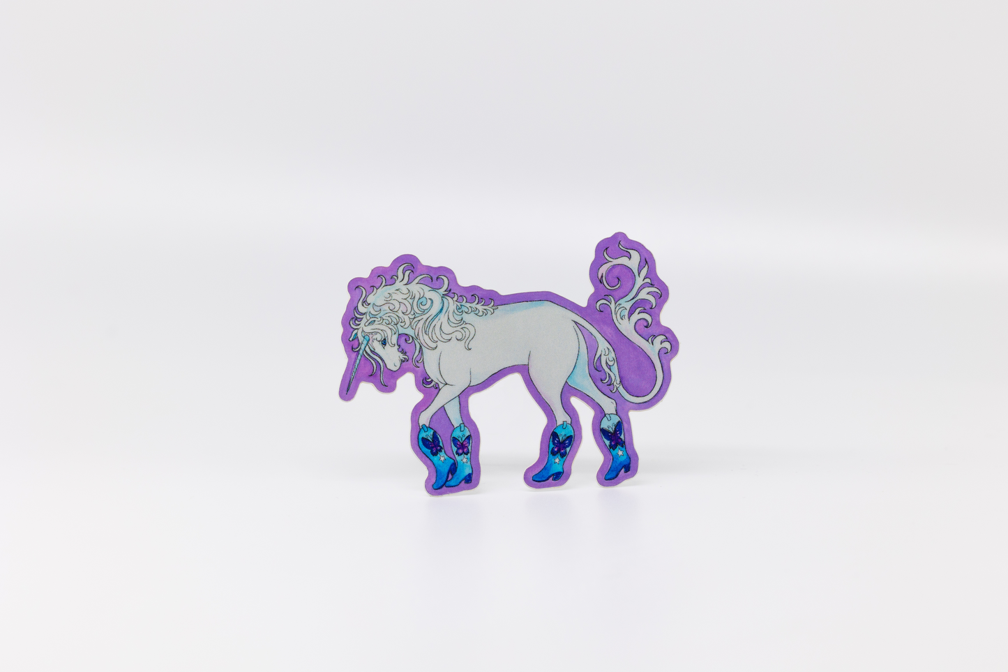 Unicorn Boots Sticker