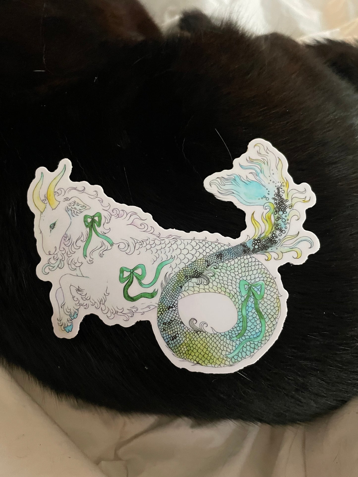 Capricorn Zodiac Sticker